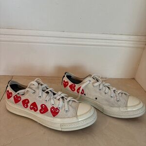 Converse X Play Comme Des Garçons Chuck 70 Multi Heart